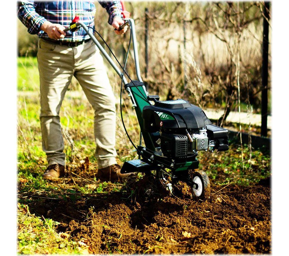 WEBB WEPT360MM Petrol Tiller - Black & Green image number 2 of 6