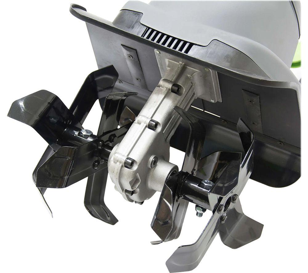 THE HANDY THET Electric Tiller - Grey, Black & Green image number 4 of 6