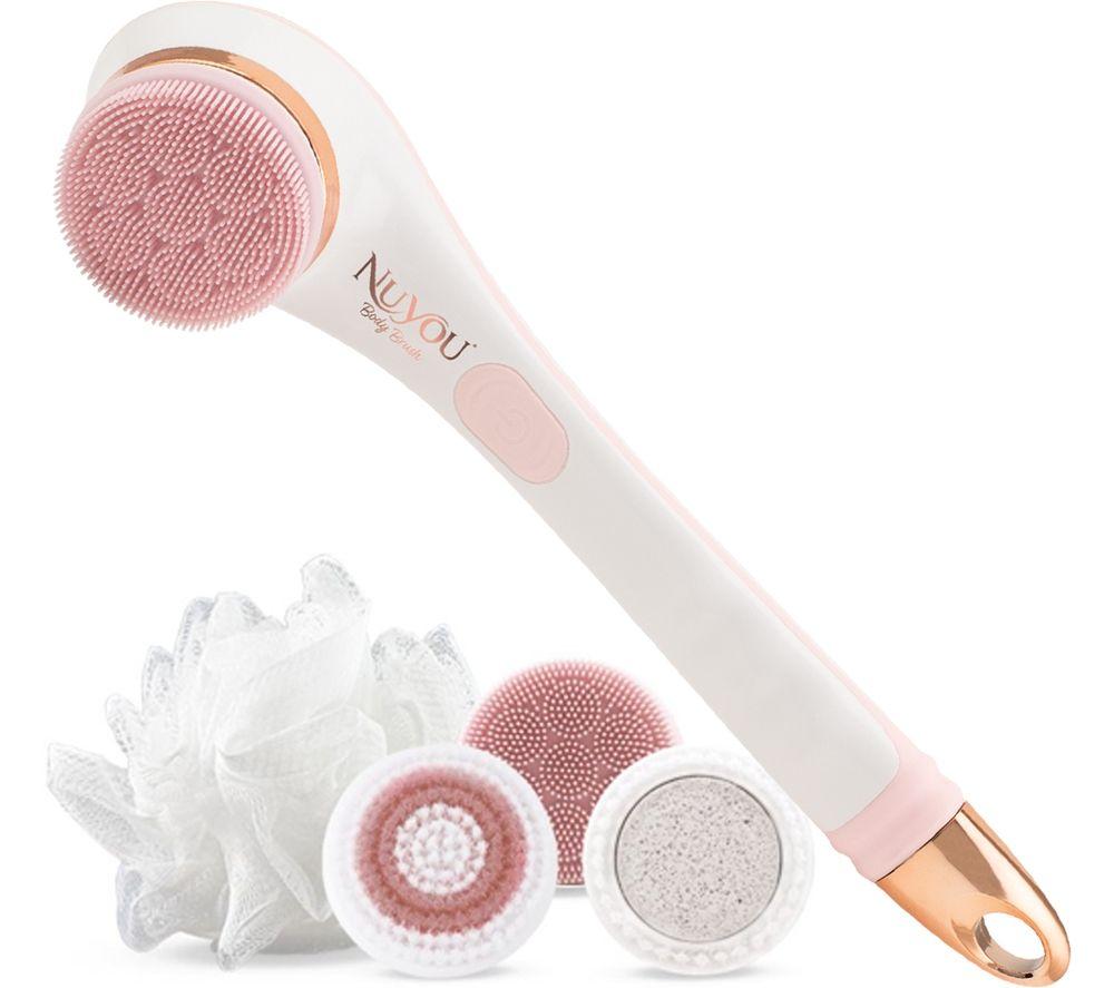 JML NuYou Body Brush - White & Gold