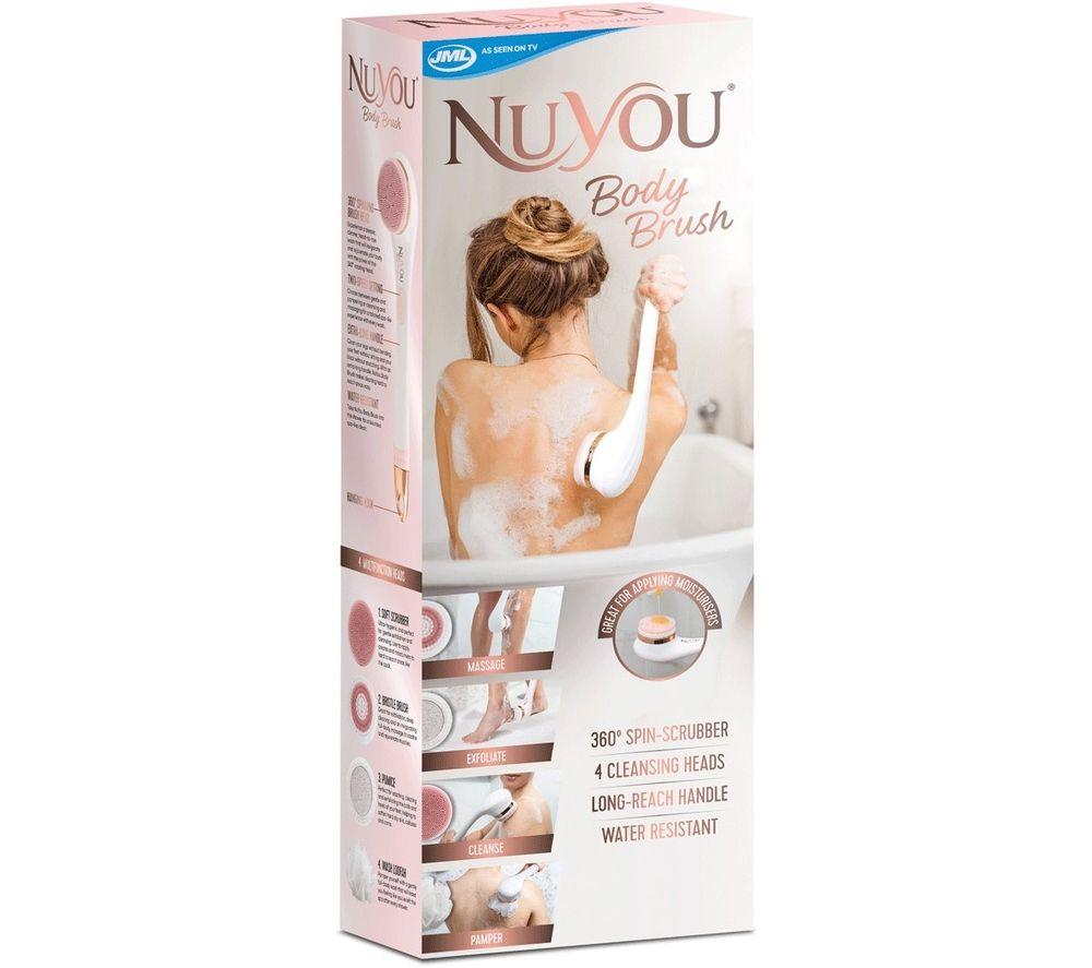 JML NuYou Body Brush - White & Gold image number 10 of 10