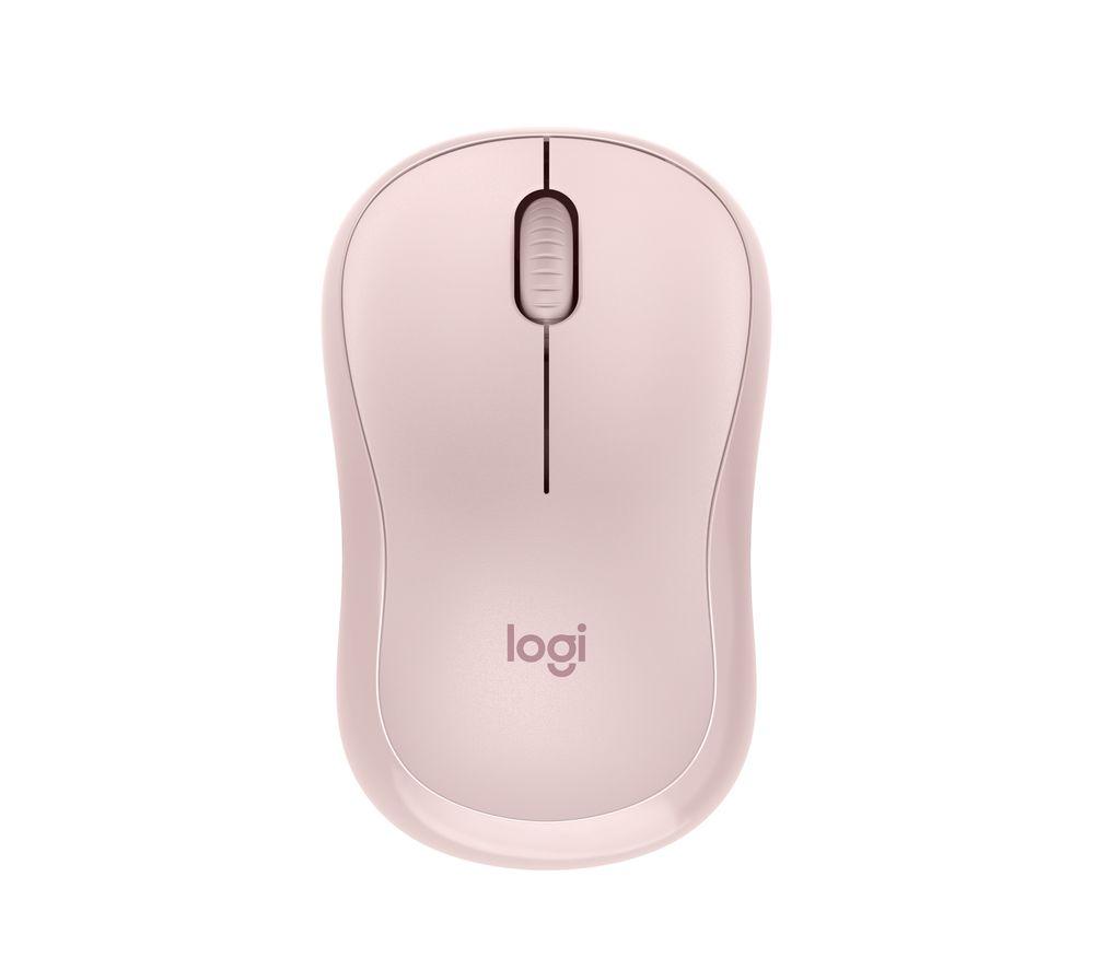 LOGITECH M240 Silent Wireless Optical Mouse - Rose, Pink