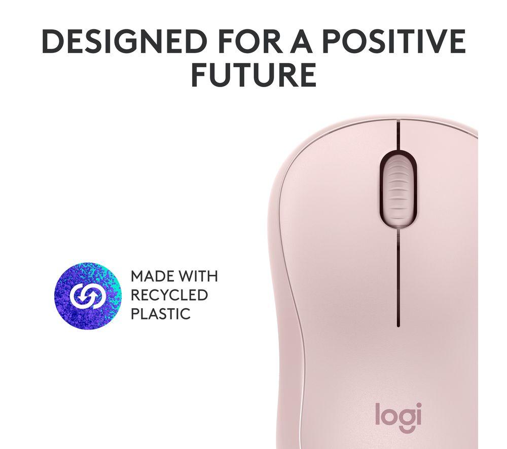 LOGITECH M240 Silent Wireless Optical Mouse - Rose image number 8 of 8