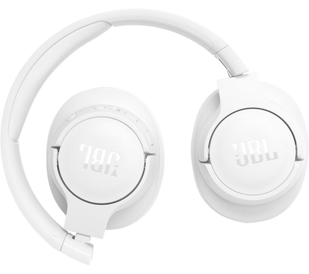 JBL Tune 770NC Wireless Bluetooth Noise-Cancelling Headphones - White image number 5 of 11
