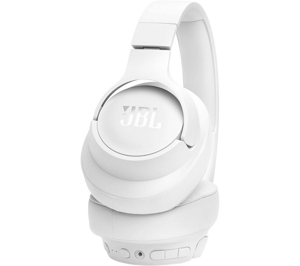 JBL Tune 770NC Wireless Bluetooth Noise-Cancelling Headphones - White image number 7 of 11