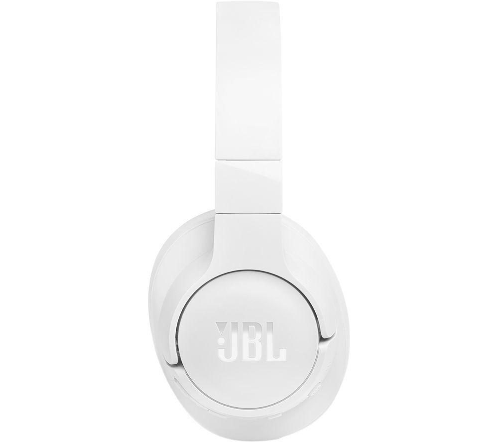 JBL Tune 770NC Wireless Bluetooth Noise-Cancelling Headphones - White image number 9 of 11