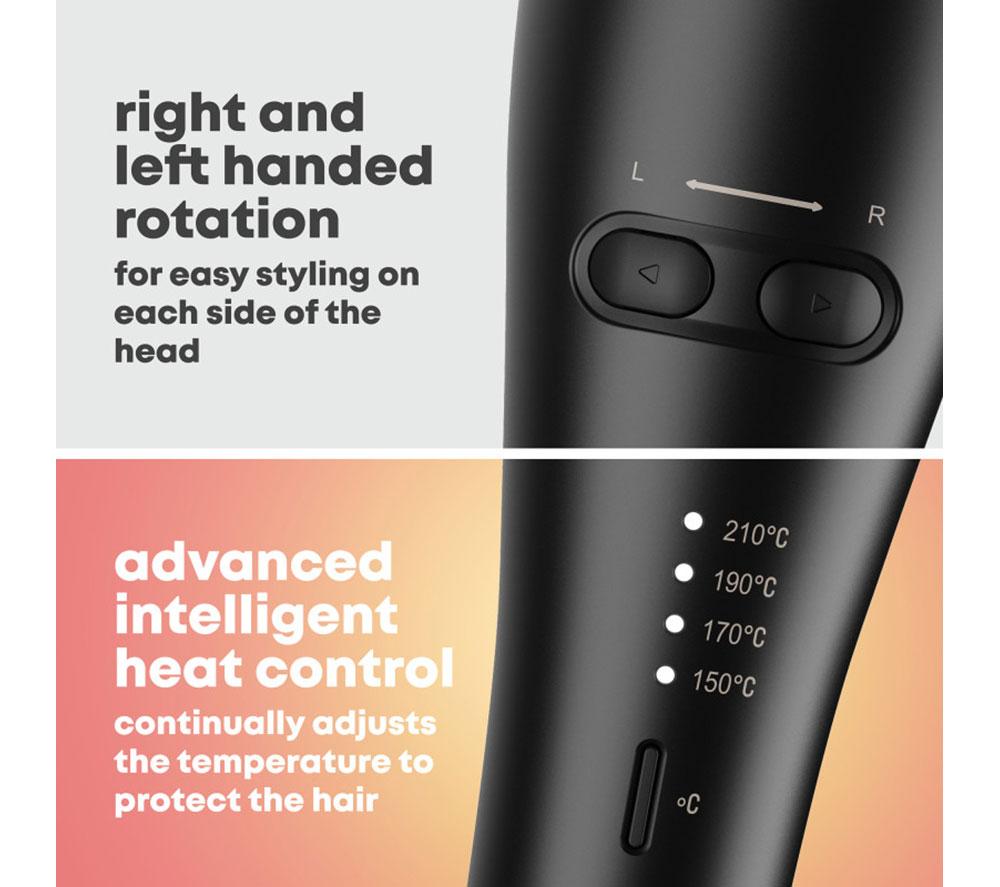 REVAMP Hollywood Curl Auto-Rotate Ceramic Curler - Black image number 3 of 8