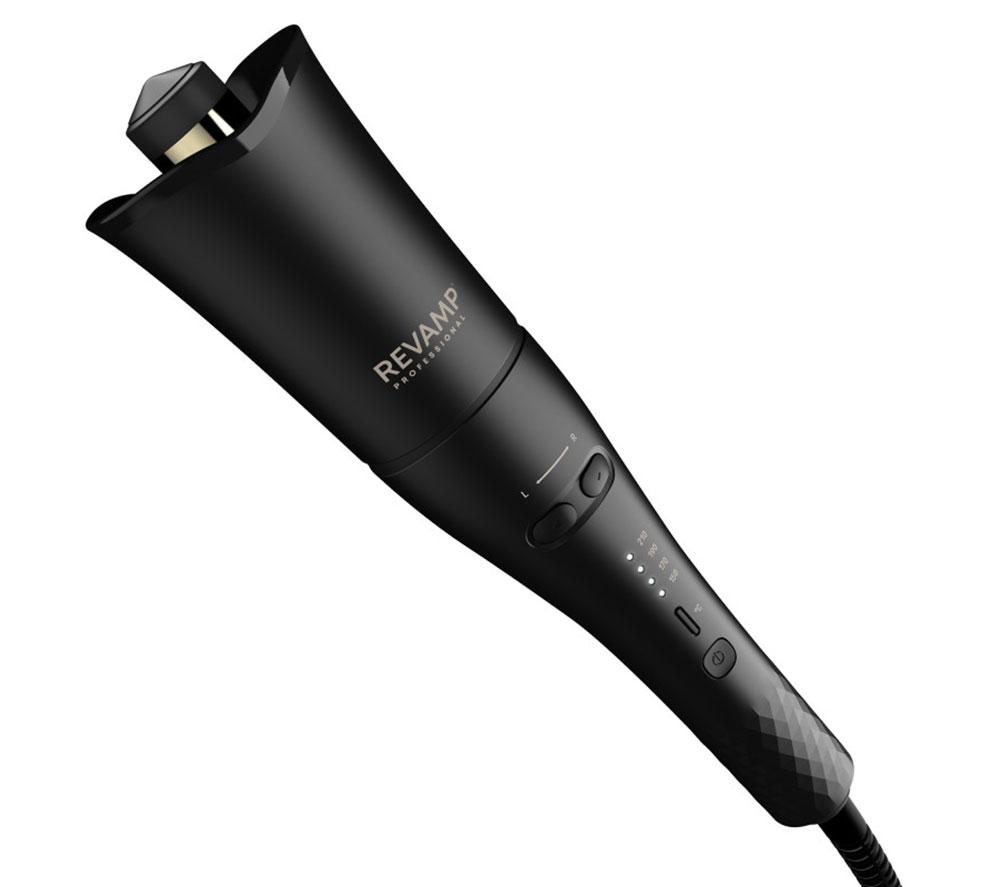 REVAMP Hollywood Curl Auto-Rotate Ceramic Curler - Black image number 8 of 8