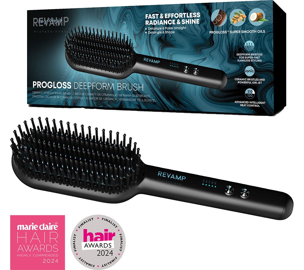 A brush that straightens your outlet hair