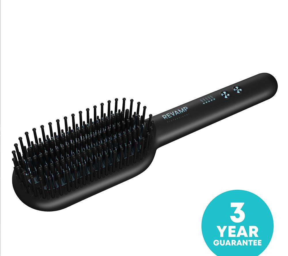 Profashion hair straightening brush hotsell