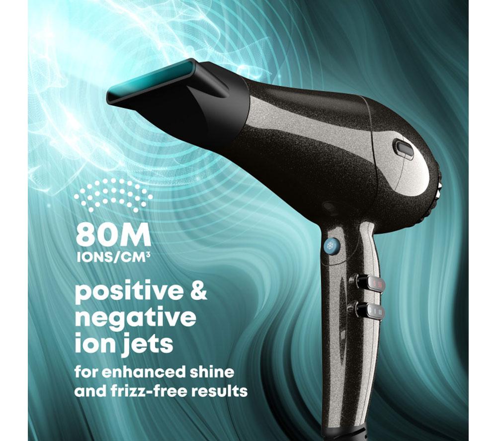 REVAMP Progloss Featherlite Ultra X Shine Hair Dryer - Black image number 3 of 8