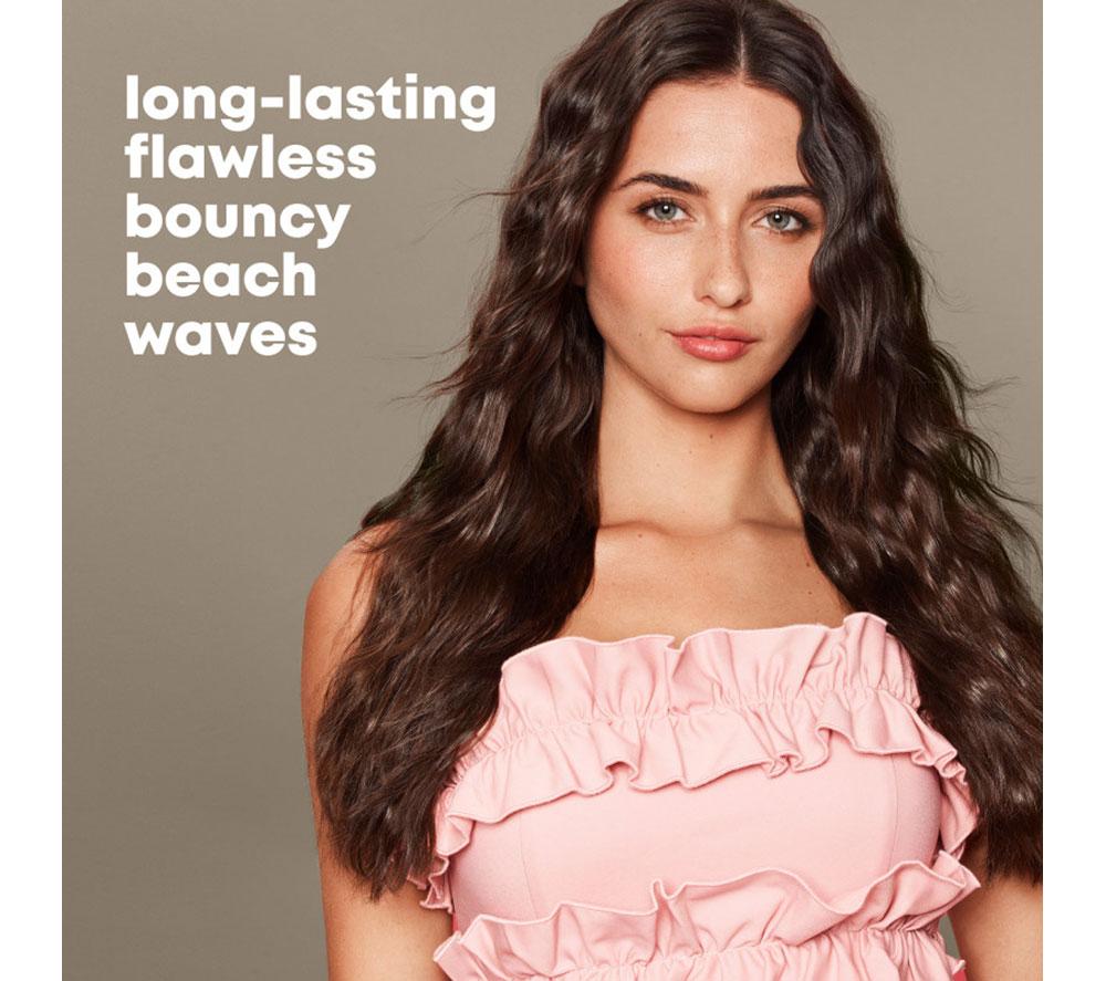 REVAMP Deep Beach Professional Ceramic Waver - Black image number 4 of 8