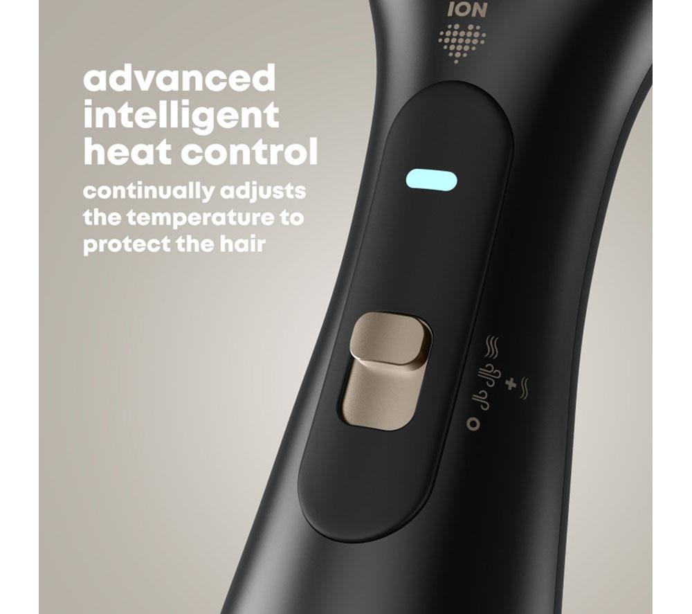 REVAMP DeepForm 2-in-1 Dry & Style Hot Air Styler - Black image number 6 of 8