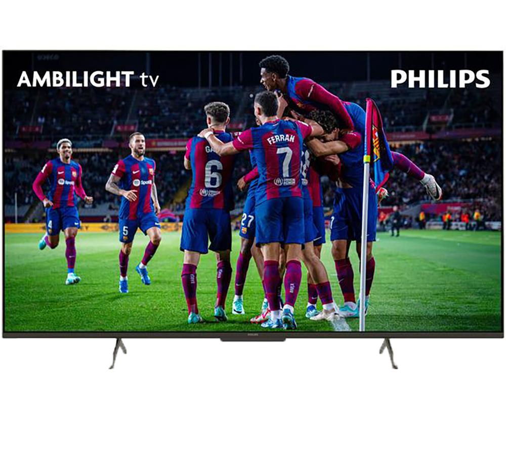 65 PHILIPS 65PUS8108/12  Smart 4K Ultra HD HDR LED TV with Amazon Alexa, Silver/Grey