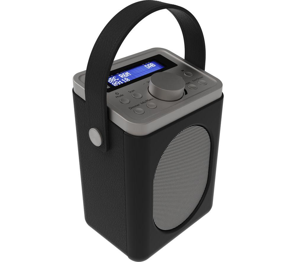MAJORITY Little Shelford Portable DAB+/FM Bluetooth Radio - Black image number 2 of 6