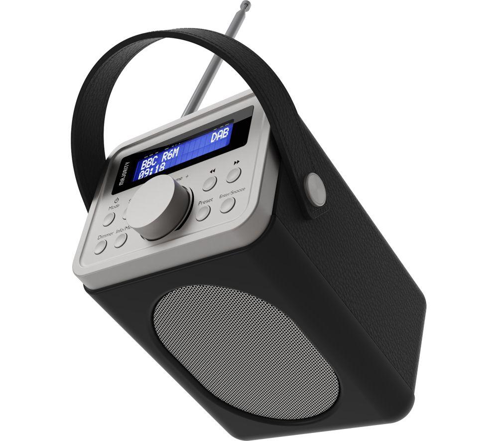 MAJORITY Little Shelford Portable DAB+/FM Bluetooth Radio - Black image number 5 of 6