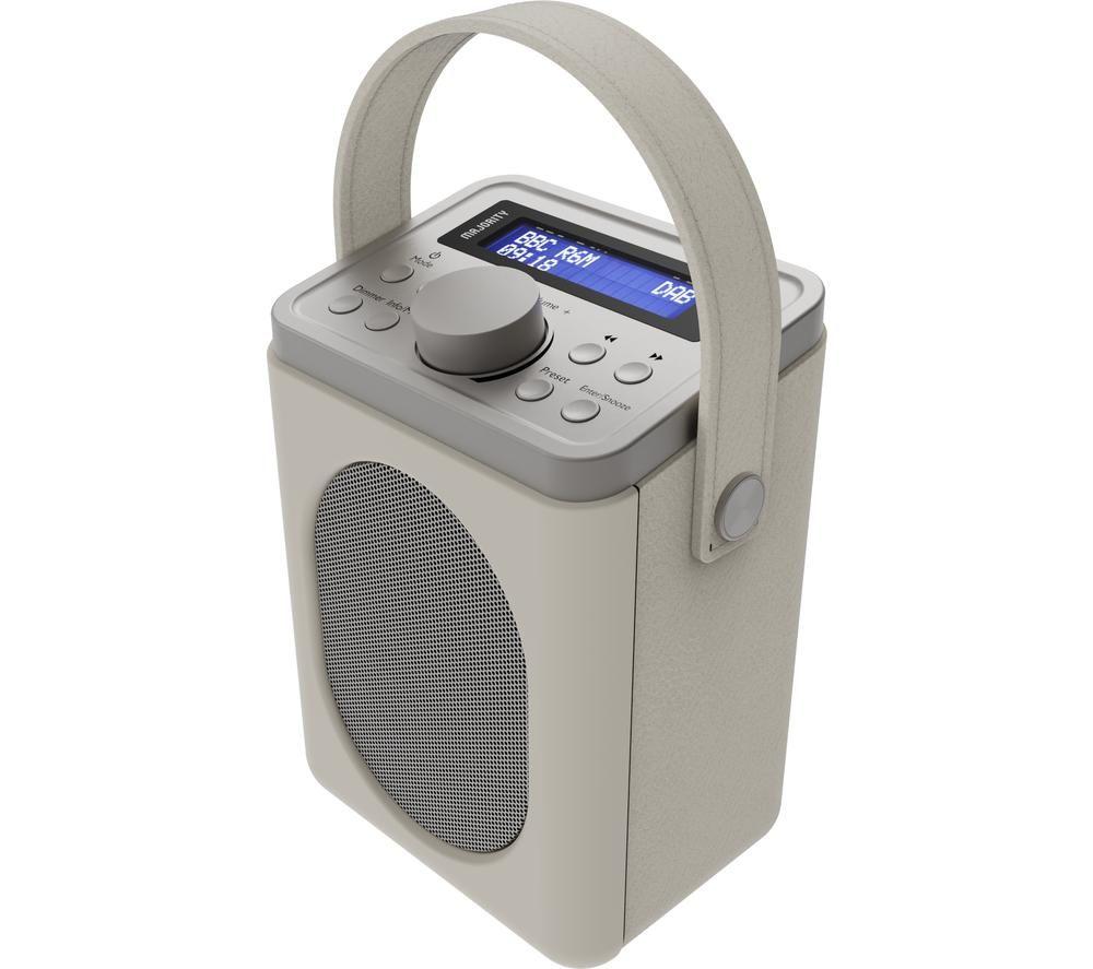MAJORITY Little Shelford Portable DAB+/FM Bluetooth Radio - Cream image number 3 of 7