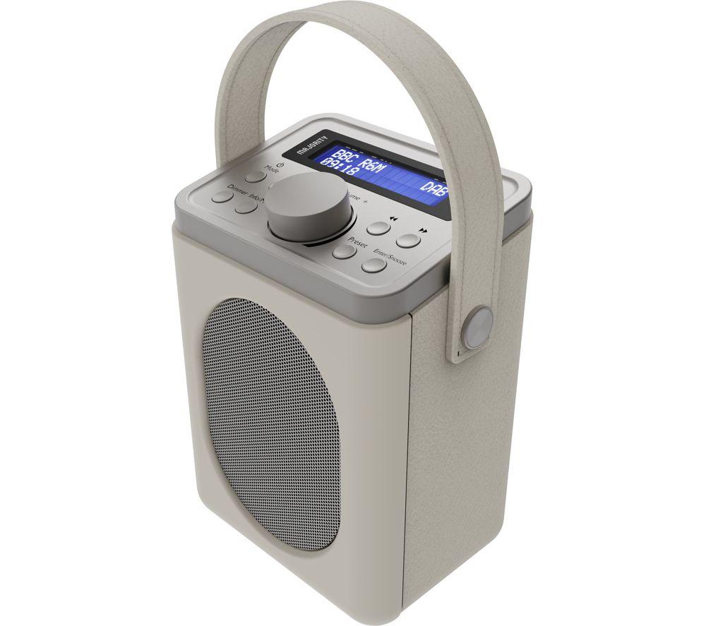 MAJORITY Little Shelford Portable DAB+/FM Bluetooth Radio - Cream image number 4 of 7