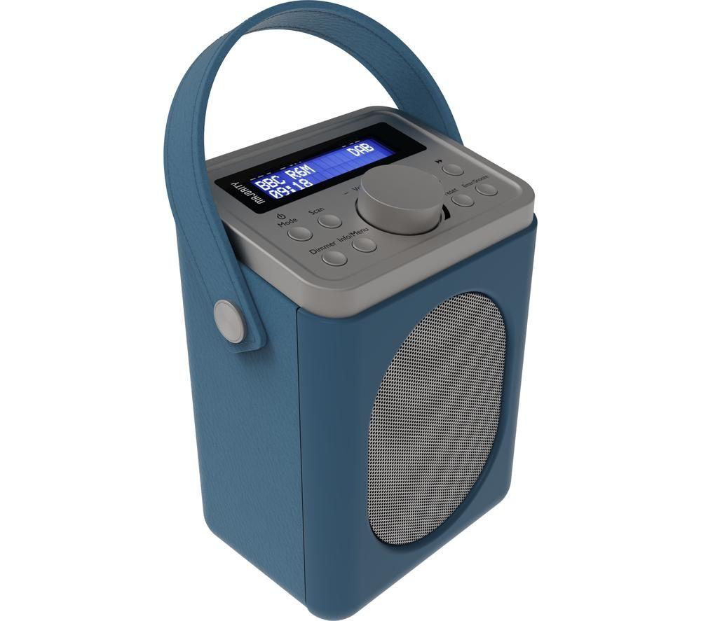 MAJORITY Little Shelford Portable DAB+/FM Bluetooth Radio - Midnight Blue image number 2 of 6
