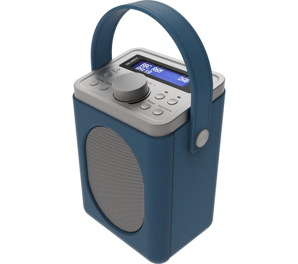 MAJORITY Little Shelford Portable DAB+/FM Bluetooth Radio - Midnight Blue image number 3 of 6
