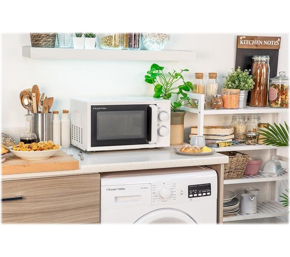 RUSSELL HOBBS RHM1725 Solo Microwave - White image number 3 of 5