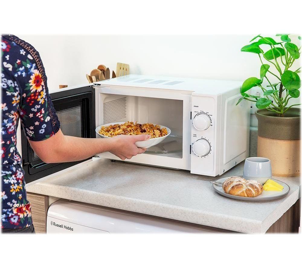 RUSSELL HOBBS RHM1725 Solo Microwave - White image number 4 of 5
