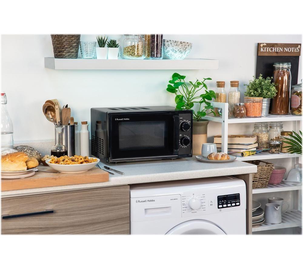 RUSSELL HOBBS RHM1725B Solo Microwave - Black image number 6 of 6