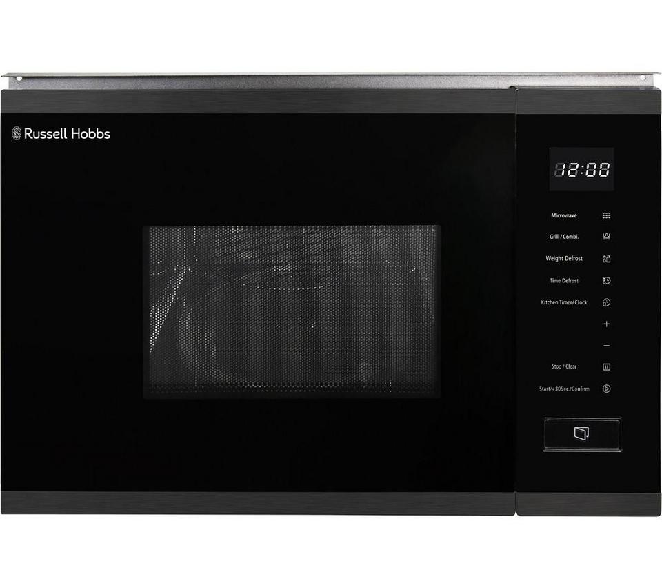 RUSSELL HOBBS RHBM2002DS Built-in Microwave with Grill - Dark Steel