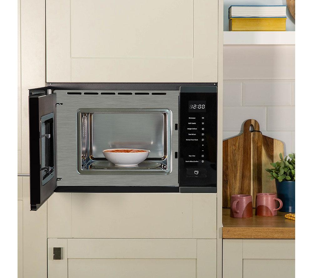 RUSSELL HOBBS RHBM2002DS Built-in Microwave with Grill - Dark Steel image number 6 of 10