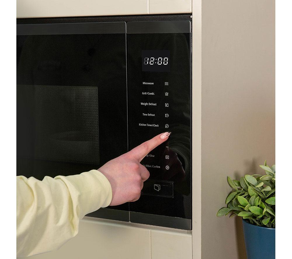 RUSSELL HOBBS RHBM2002DS Built-in Microwave with Grill - Dark Steel image number 7 of 10