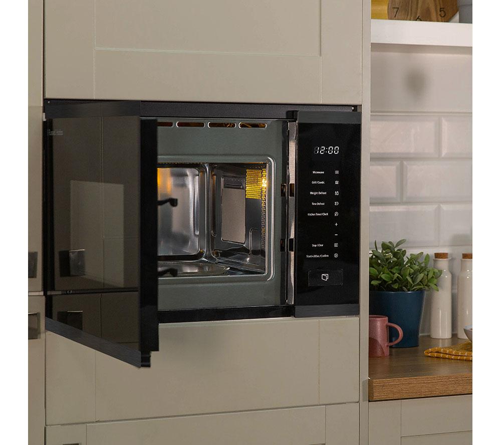 RUSSELL HOBBS RHBM2002DS Built-in Microwave with Grill - Dark Steel image number 8 of 10