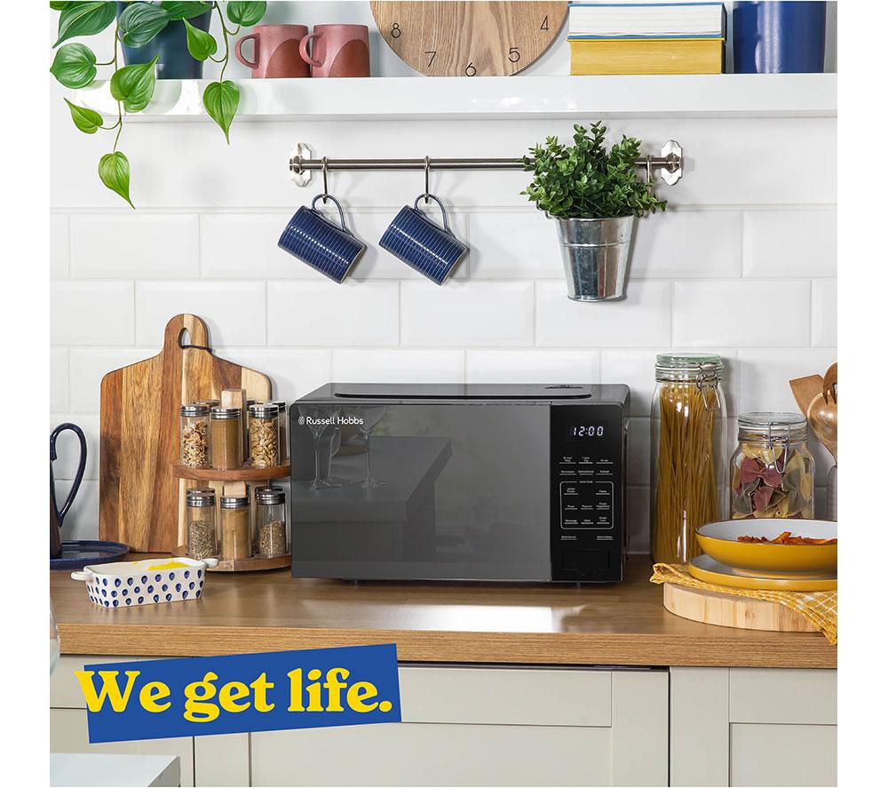 RUSSELL HOBBS RHMT2005B Compact Solo Microwave - Black image number 5 of 8