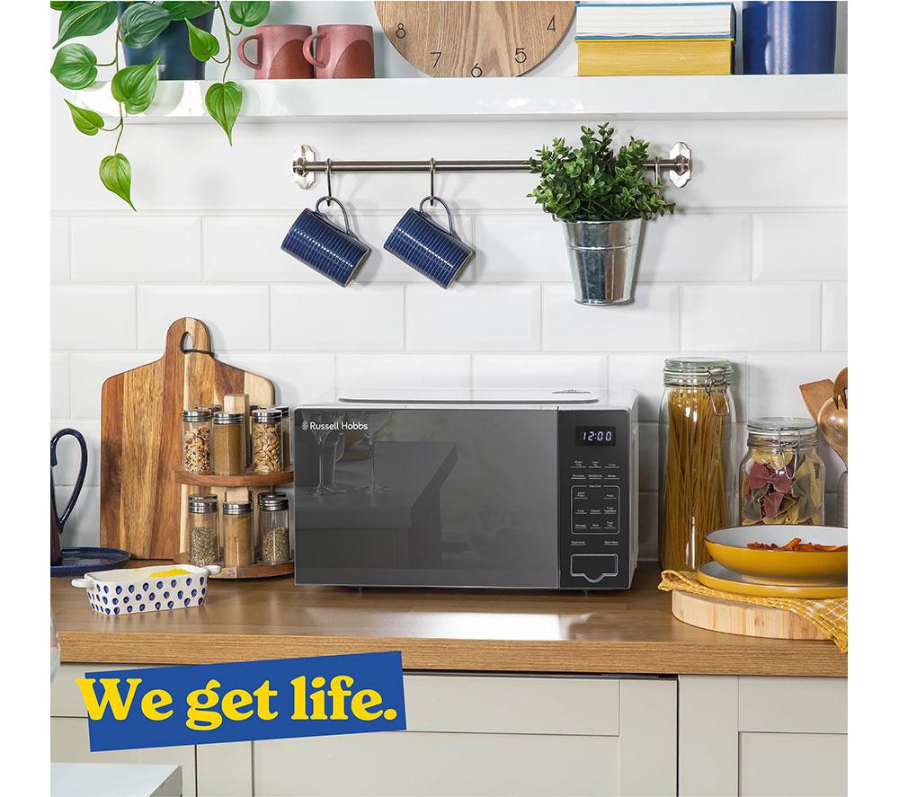 RUSSELL HOBBS RHMT2005S Solo Microwave Oven - Silver image number 5 of 8