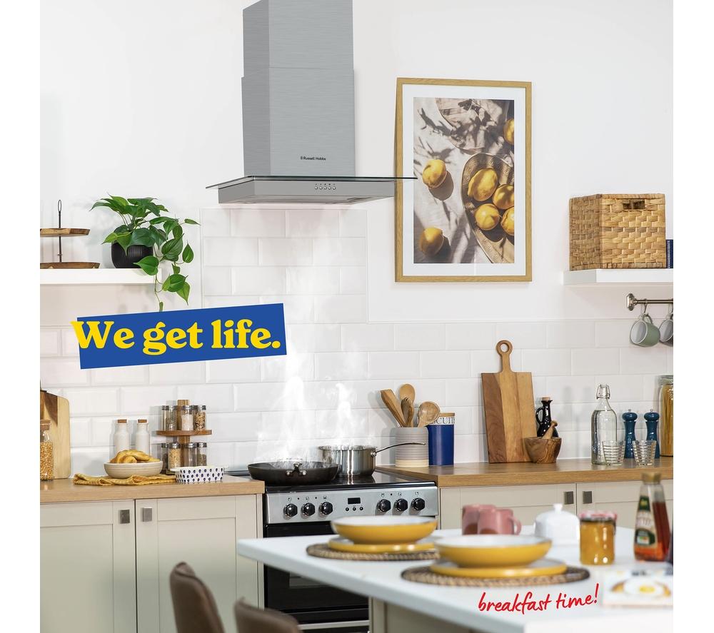 RUSSELL HOBBS RHFGCH601SS Chimney Cooker Hood - Stainless Steel image number 7 of 11