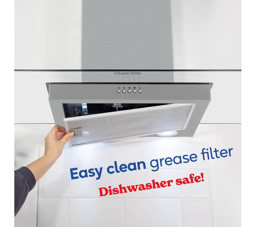 RUSSELL HOBBS RHFGCH901SS Chimney Cooker Hood - Stainless Steel image number 6 of 11