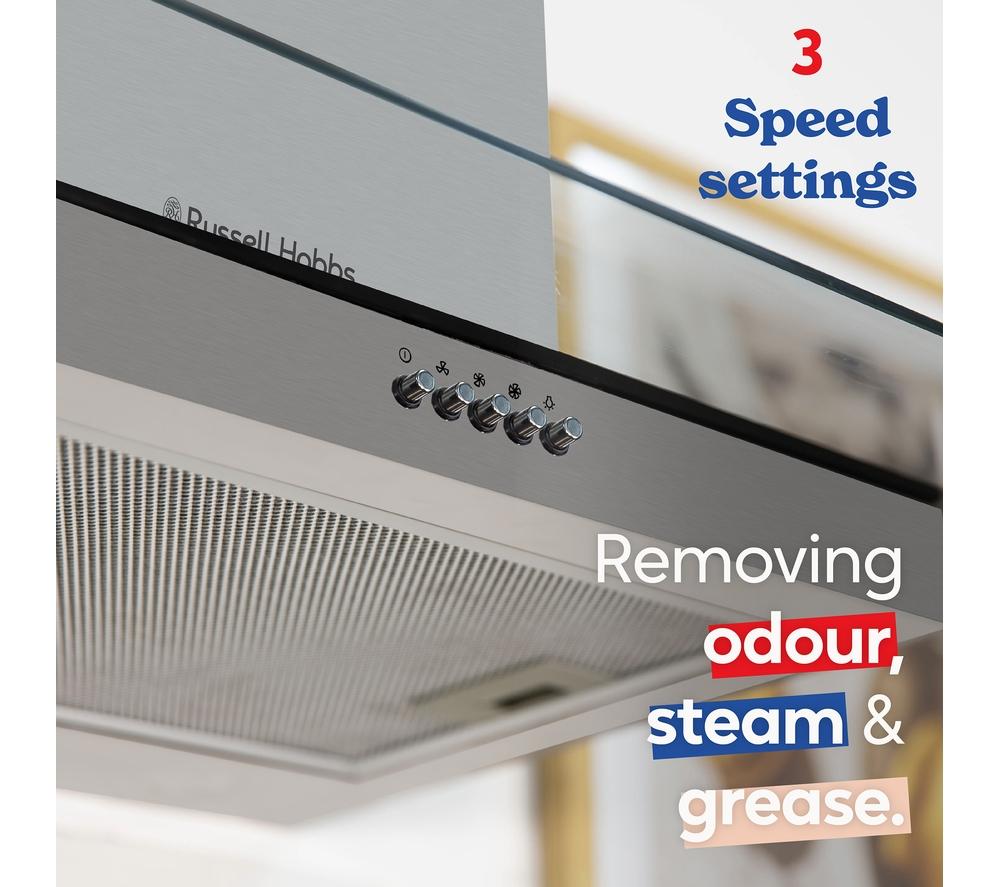 RUSSELL HOBBS RHFGCH901SS Chimney Cooker Hood - Stainless Steel image number 9 of 11