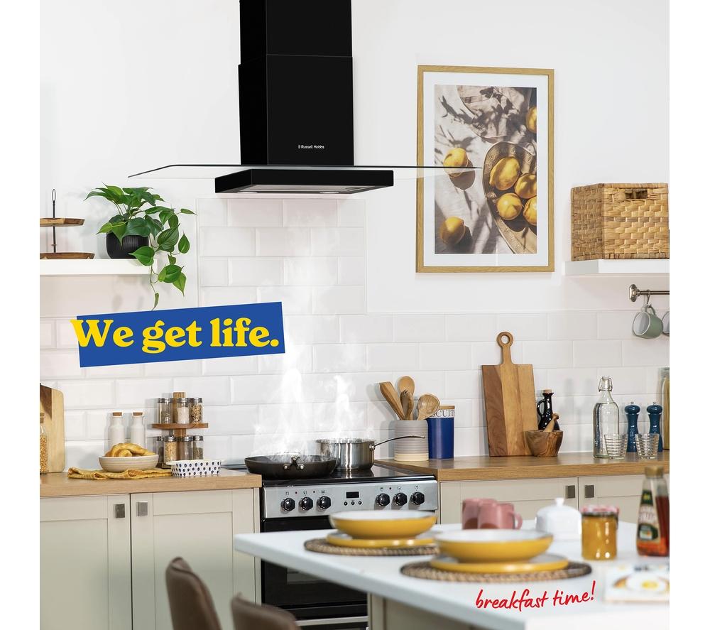 RUSSELL HOBBS RHFGCH901B Chimney Cooker Hood - Black image number 7 of 9