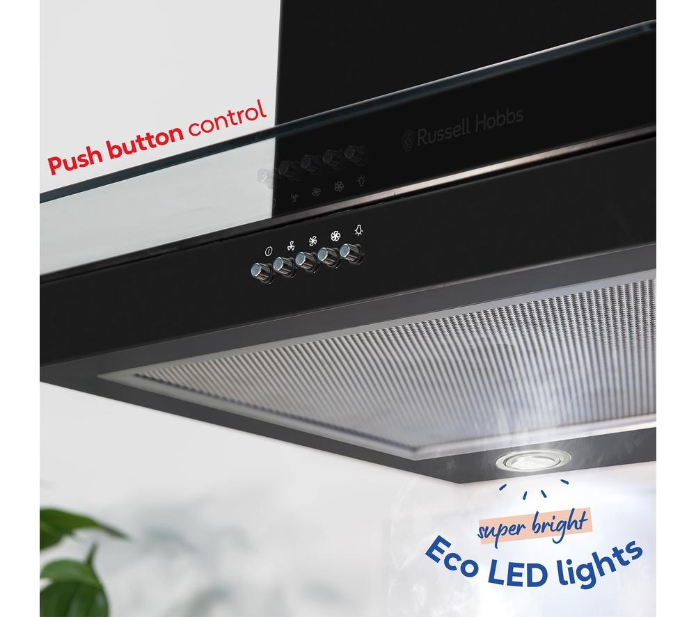 RUSSELL HOBBS RHFGCH901B Chimney Cooker Hood - Black image number 8 of 9