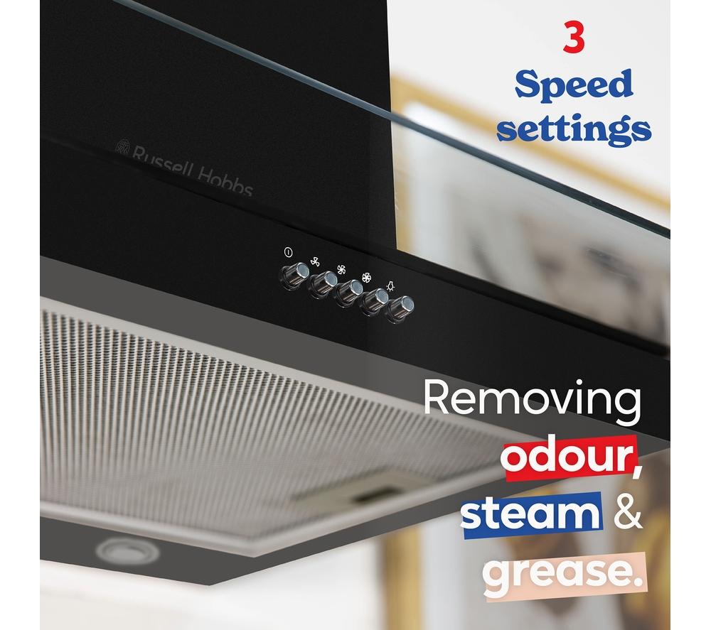 RUSSELL HOBBS RHFGCH901B Chimney Cooker Hood - Black image number 9 of 9