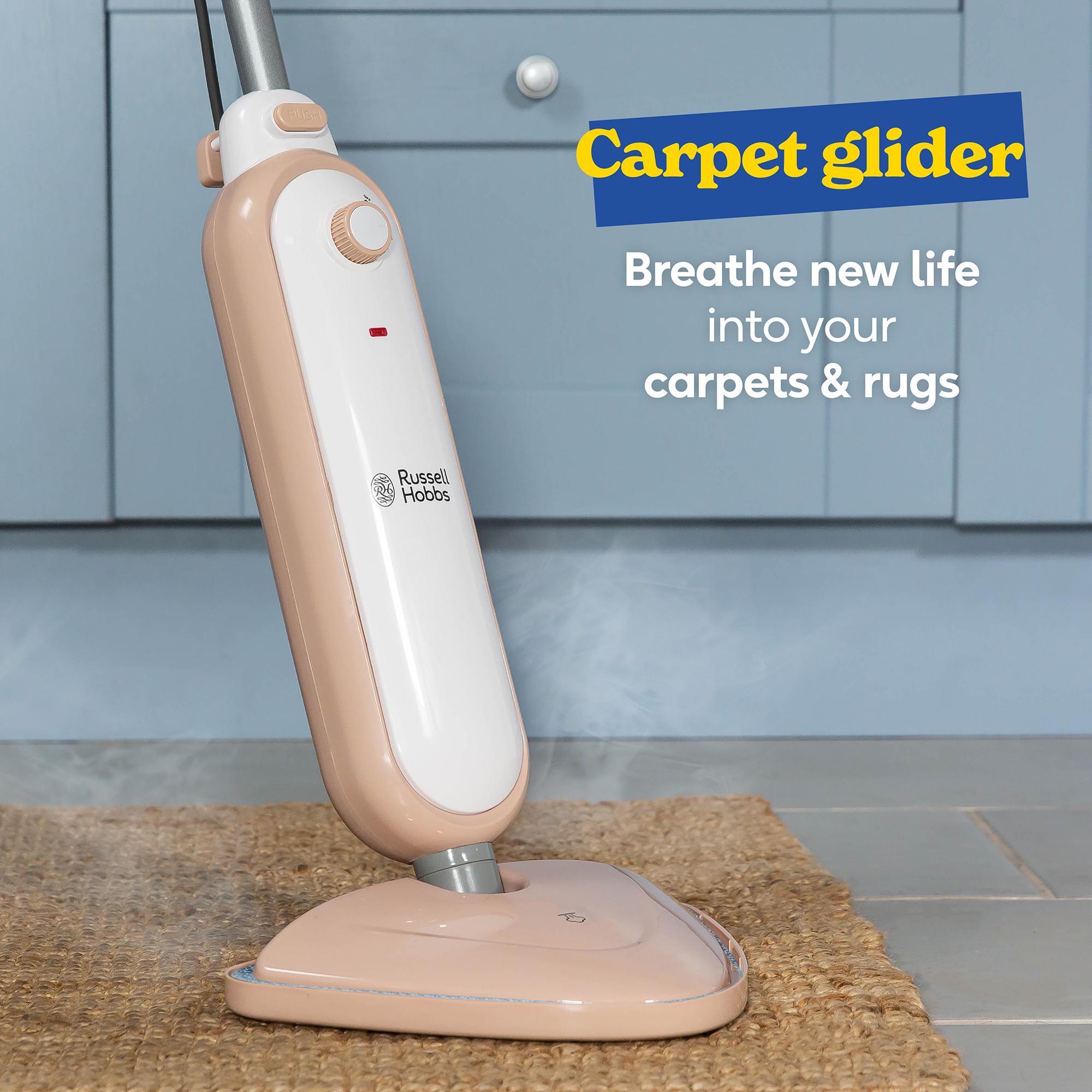 RUSSELL HOBBS Steam & Clean RHSM1001BP-G Steam Mop - Blush Pink image number 6 of 10