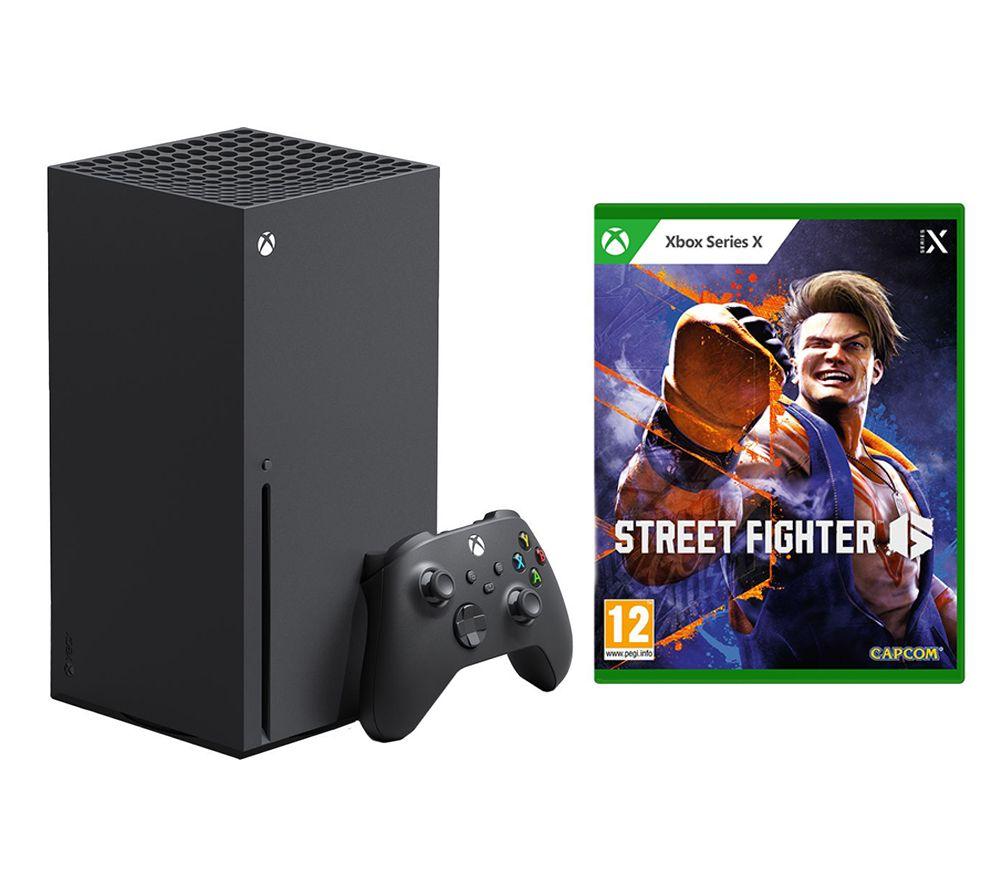 MICROSOFT Xbox Series X & Street Fighter 6 Bundle, Black