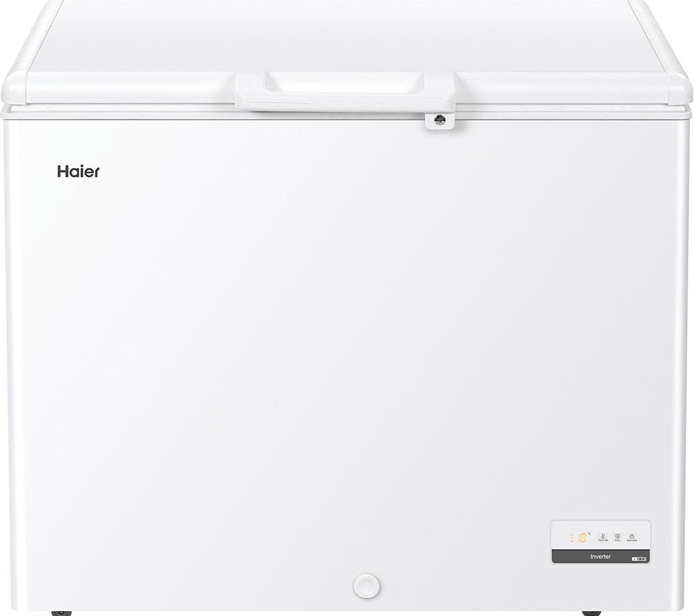 HAIER HCE301E Chest Freezer - White, White