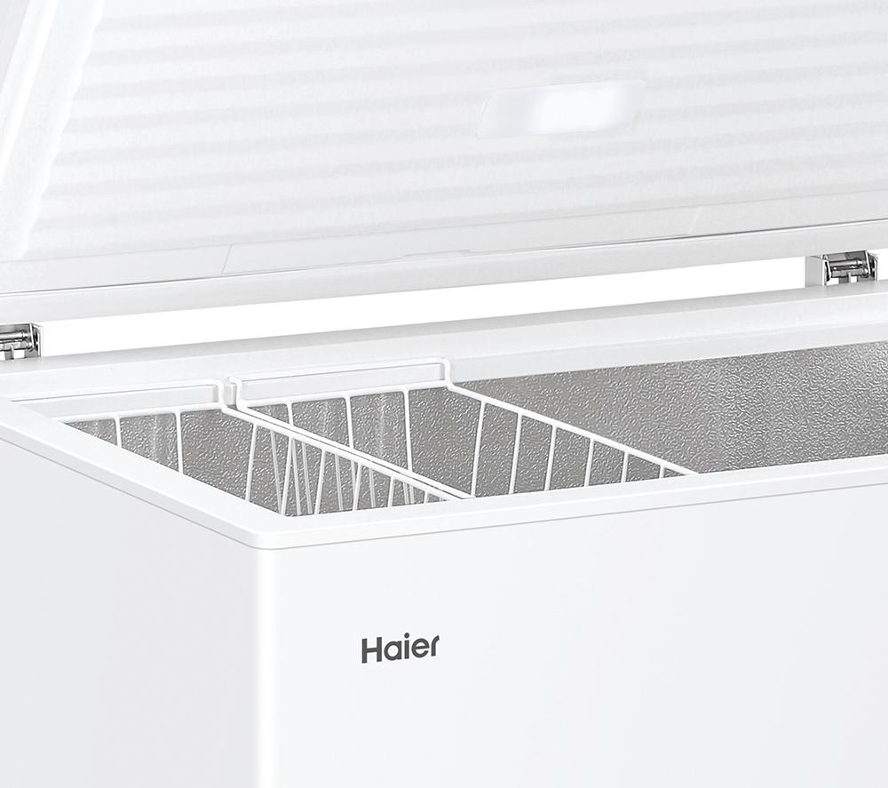 HAIER HCE301E Chest Freezer - White image number 3 of 14