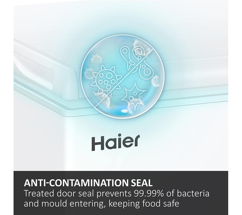 HAIER HCE301E Chest Freezer - White image number 8 of 14