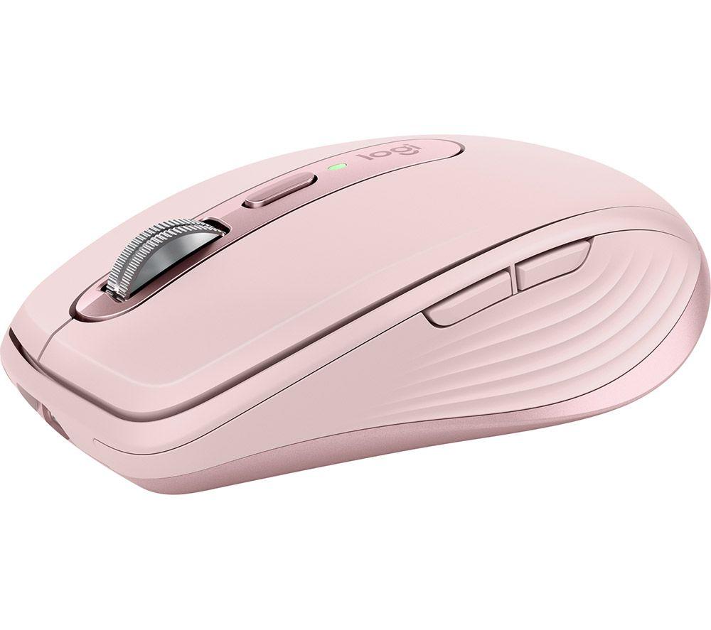 LOGITECH MX Anywhere 3S Wireless Darkfield Mouse - Rose, Pink