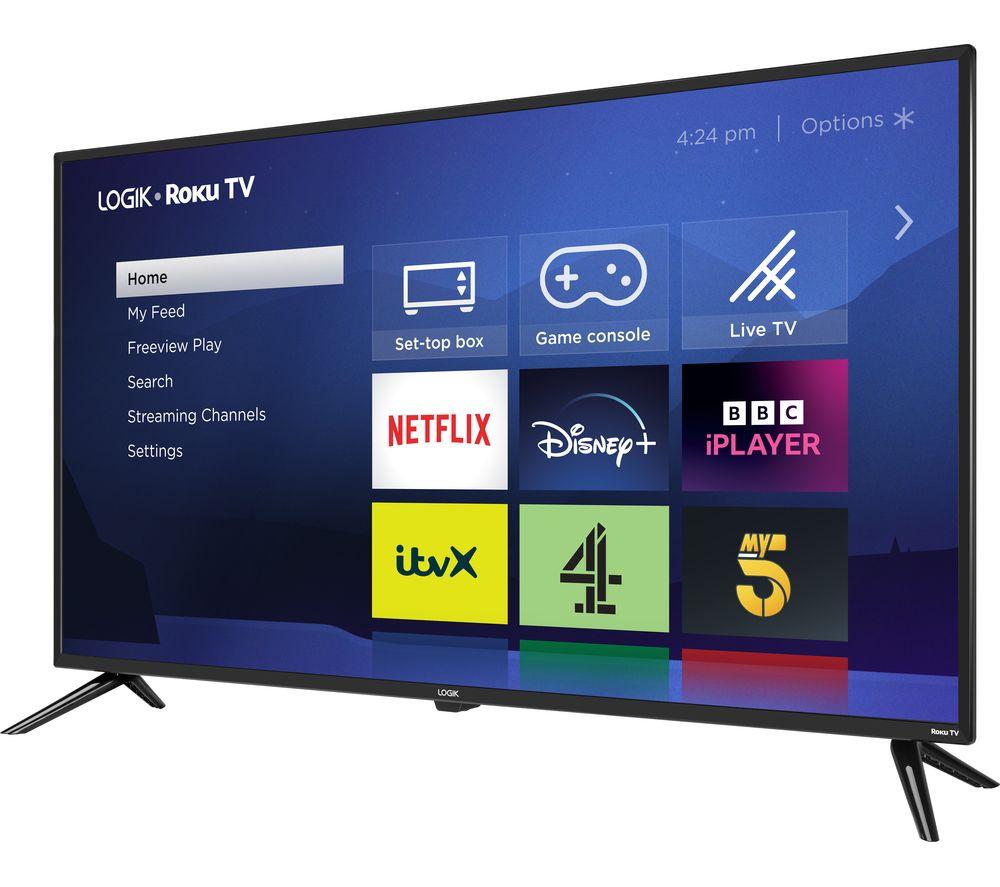 LOGIK L40RFE23 Roku TV 40" Smart Full HD HDR LED TV