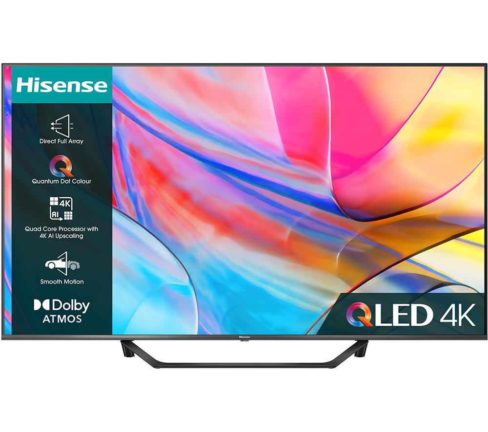 65" HISENSE 65A7KQTUK  Smart 4K Ultra HD HDR QLED TV with Amazon Alexa review
