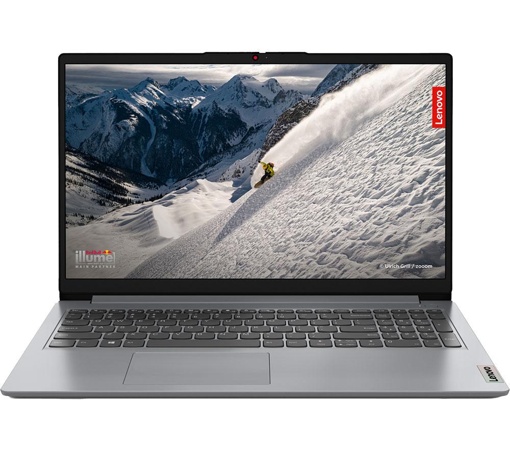 LENOVO IdeaPad 1 15.6 Laptop - AMD Ryzen 5, 256 GB SSD, Grey, Silver/Grey