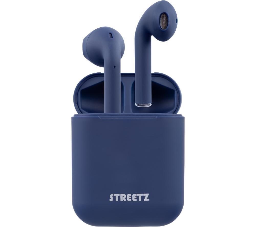 STREETZ TWS-0009 Wireless Bluetooth Earbuds - Blue image number 2 of 5