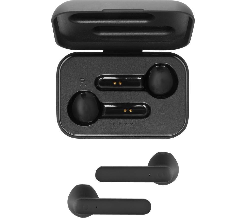 STREETZ TA-TWS-104 True Wireless Bluetooth Earbuds - Matte Black image number 2 of 8