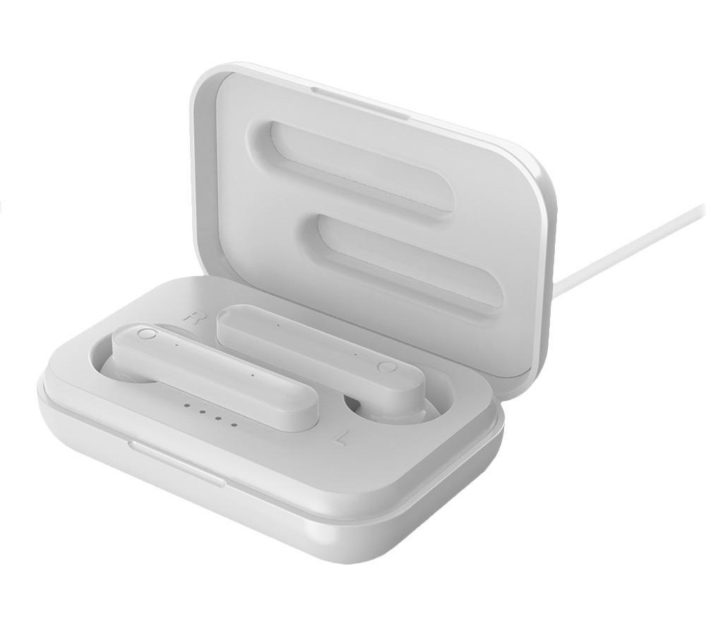 STREETZ TWS-105 True Wireless Bluetooth Earbuds - Matte White image number 6 of 8